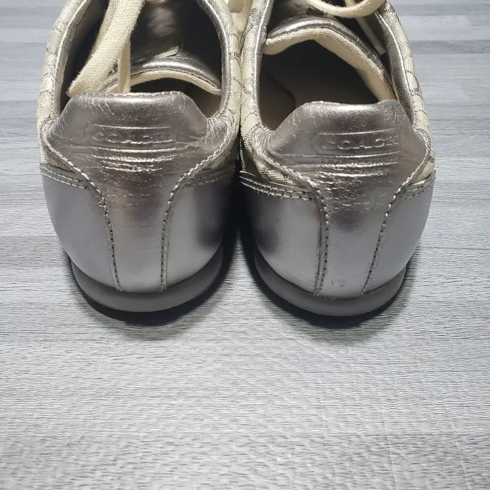 Coach Joss silver metallic women shoes - Picture 5 of 7